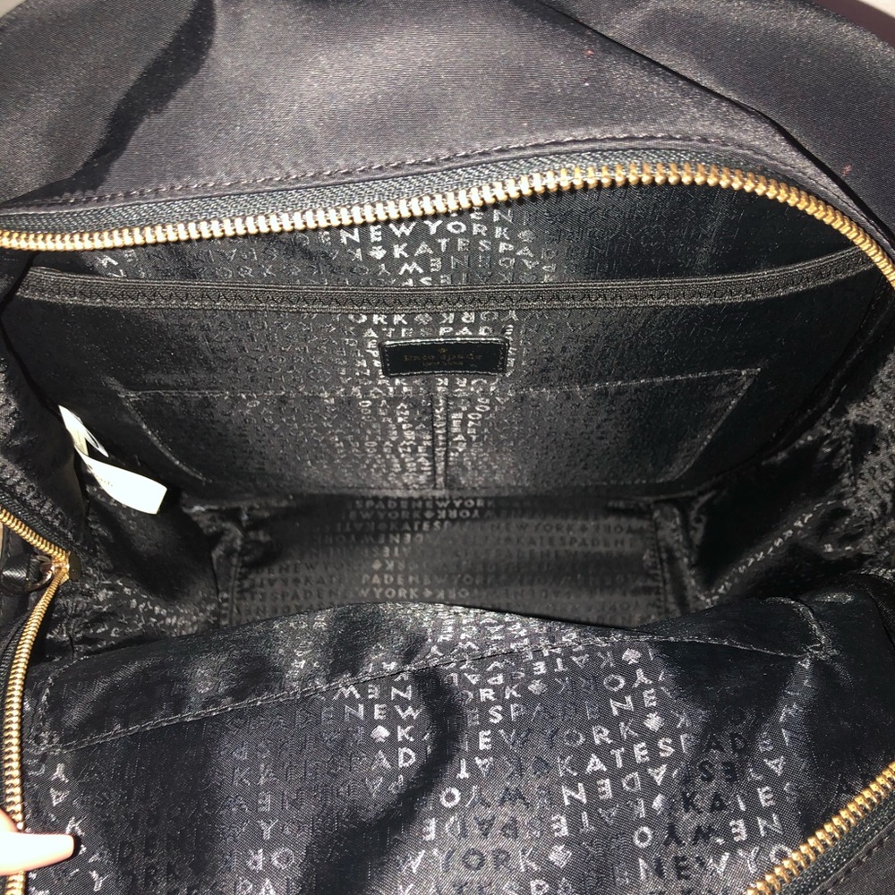 Black Kate Spade backpack only used once.